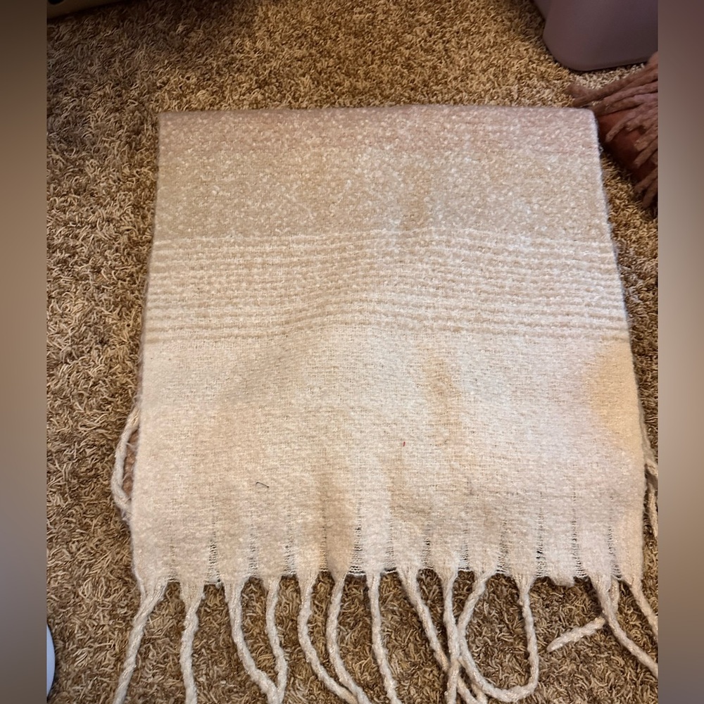 Anthropology Mer Sea Blanket Scarf - Cream, Tan, Gray, Mauve